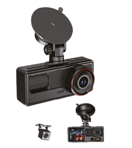 İNOX-X604 3 KAMERALI WİFİ DASHCAM